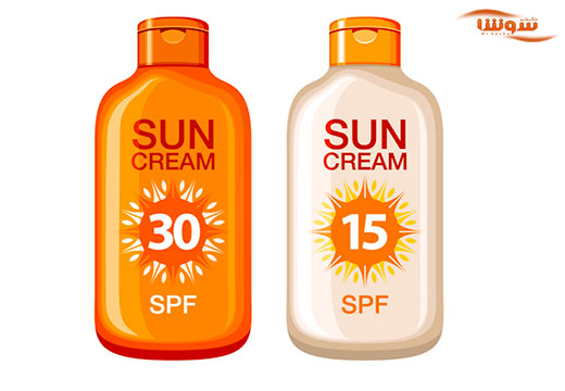 مصرف کرم ضد آفتاب با لوازم آرایشی حاوی SPF