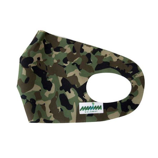ماسک پارچه ای مانیما سلامت طرح ارتشی