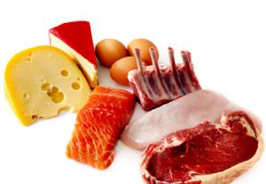 اطمینان از دریافت مقادیر کافی منابع غذایی پروتئینی