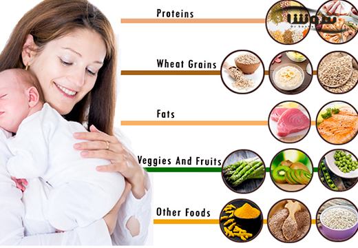 بعد از زایمان طبیعی/سزارین چی بخوریم؟