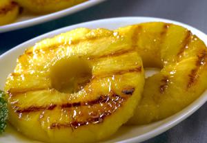 تنقلات بدون کالری : آناناس کبابی