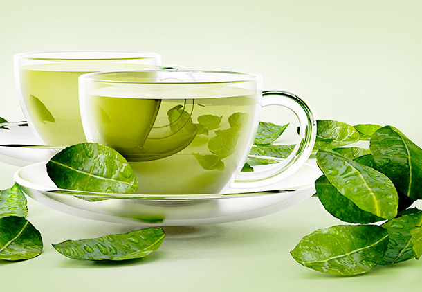 چای سبز برای از بین بردن جوش و جای جوش روی بازو