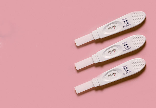 آزمایش بارداری : تفسیر آزمایش بارداری خانگی