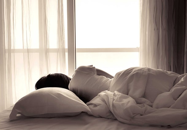 درمان بی خوابی : احساس آرامش