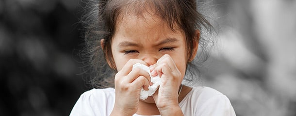 بوی بد دهان در کودکان : عفونت سینوزیت : عامل بوی بد دهان در کودکان