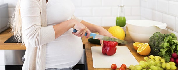 ماه هشتم بارداری : تغذیه مناسب ماه هشتم بارداری